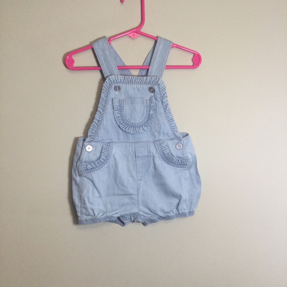 NWT First Impressions Girls Shortalls